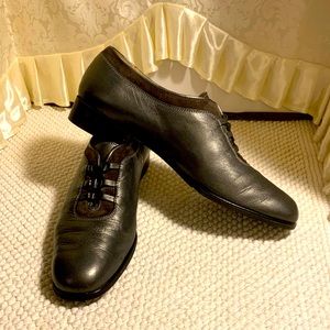 ROBERTO CAPUCCI MADE IN ITALY WOMENS LEATHER LACE UP SHOES